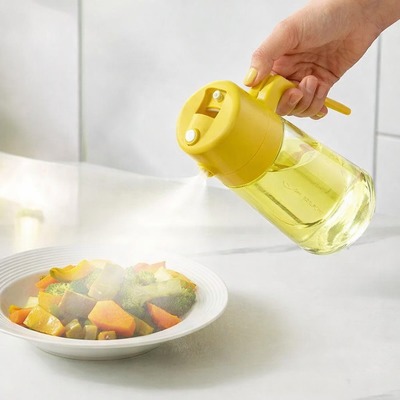 Rociador en Spray y Aceitera 2 en 1 Naranja