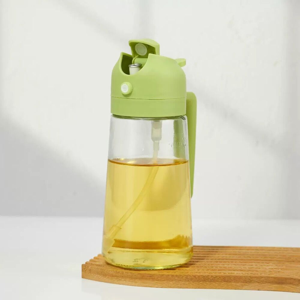 Rociador en Spray y Aceitera 2 en 1 Verde