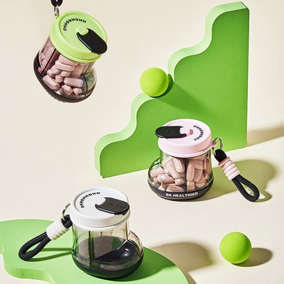 Pastillero con 4 Divisiones Diseño Bota