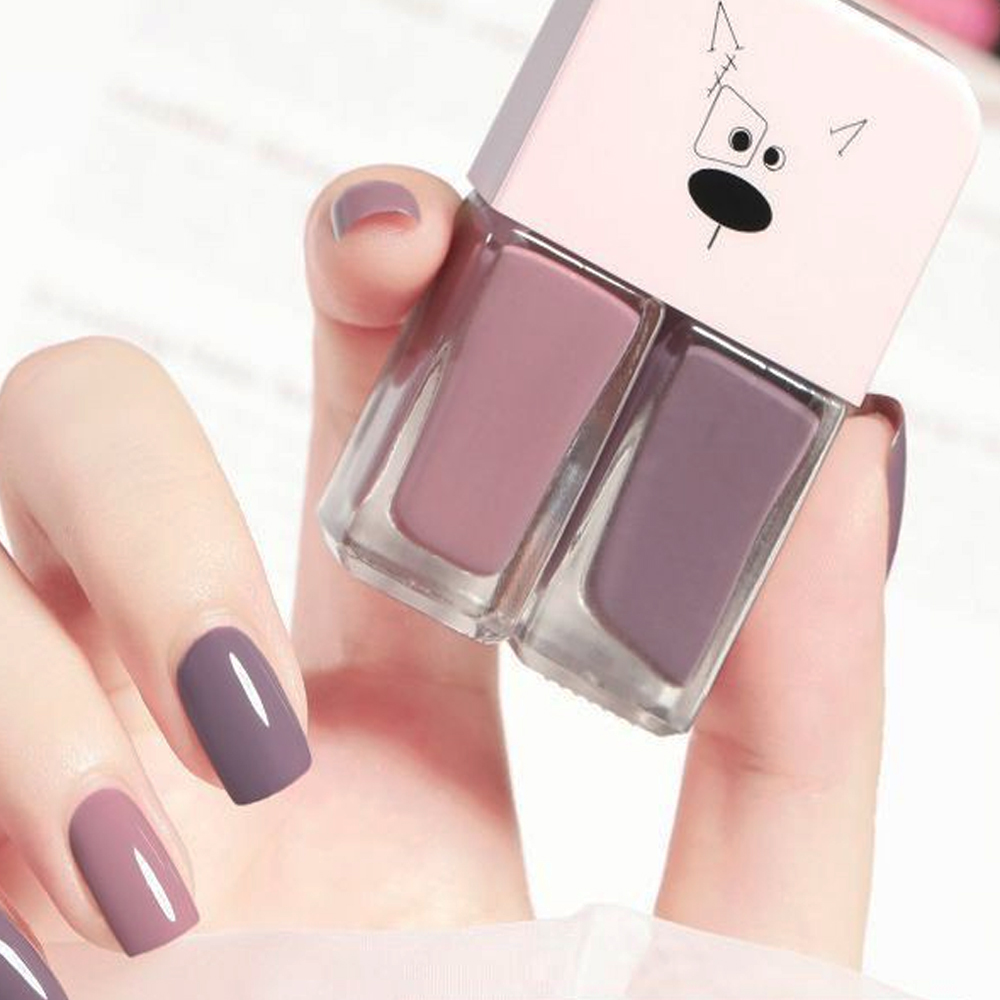 Set de Esmaltes Lila y Morado - 2u