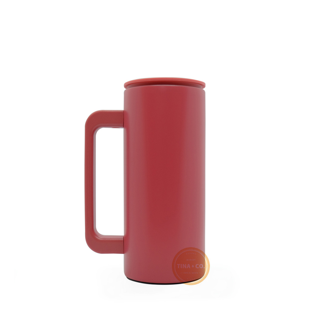 Taza Termica en Forma de Jarra Roja - 355ml