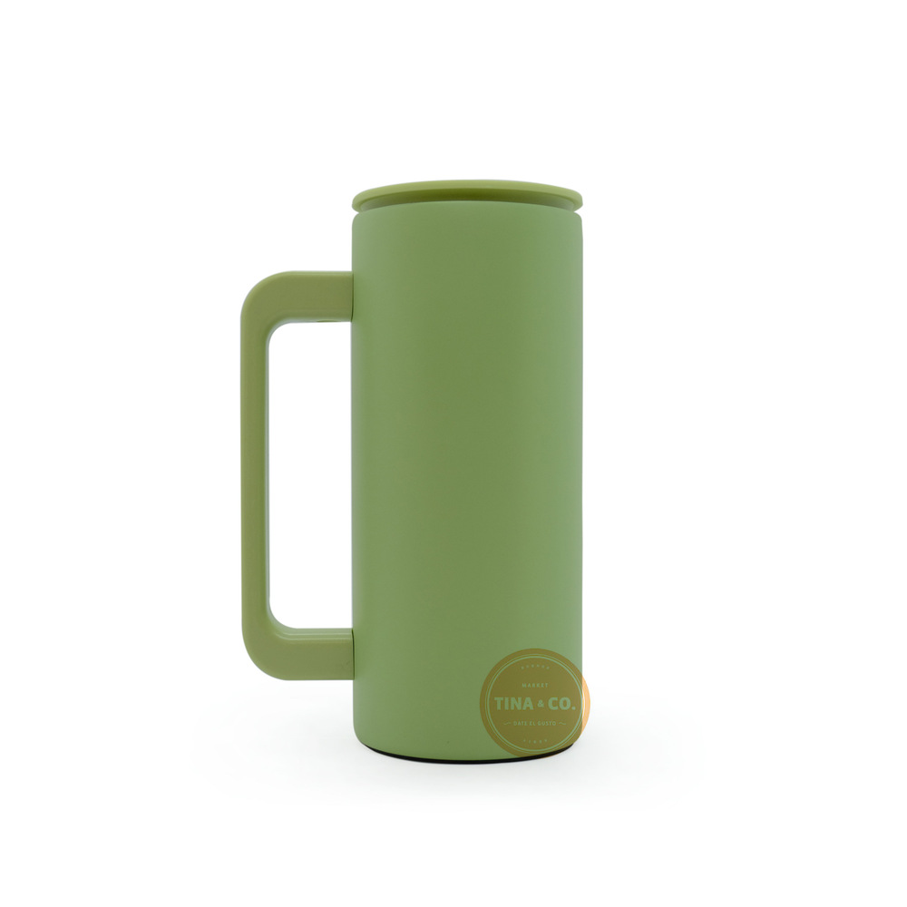 Taza Termica en Forma de Jarra Verde - 355ml