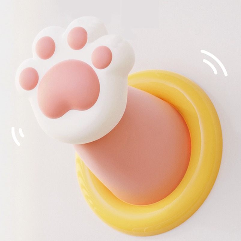 Lámpara Nocturna de Base Imantado con Carga USB Diseño Gatito Paw