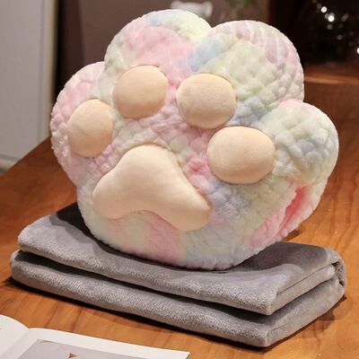 Almohada para manos+ Frazada 1.7 m Rosa