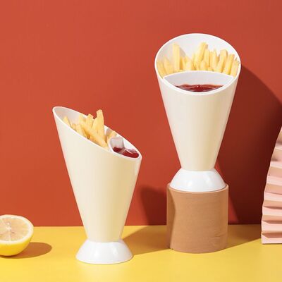 Vaso con Salsero - 16.5*11 Cm