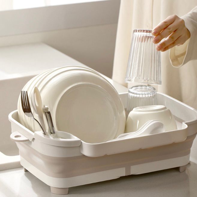 Secaplatos Plegable Con Dreanje Para Agua