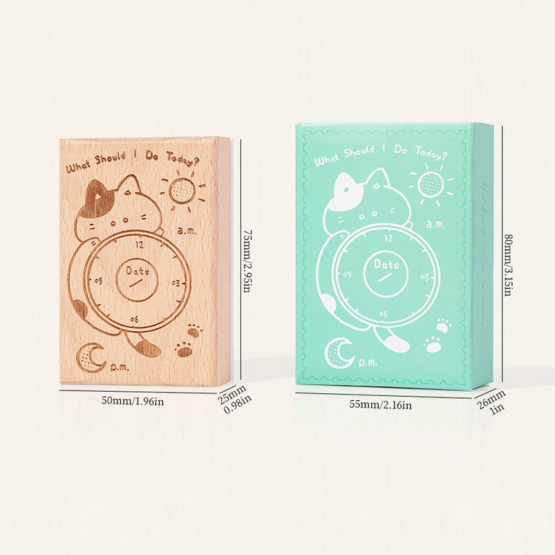 Sello Planificador Diario Gatito 