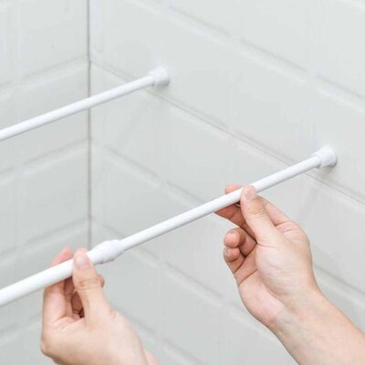 Barral Extensible Liso Blanco Multiuso