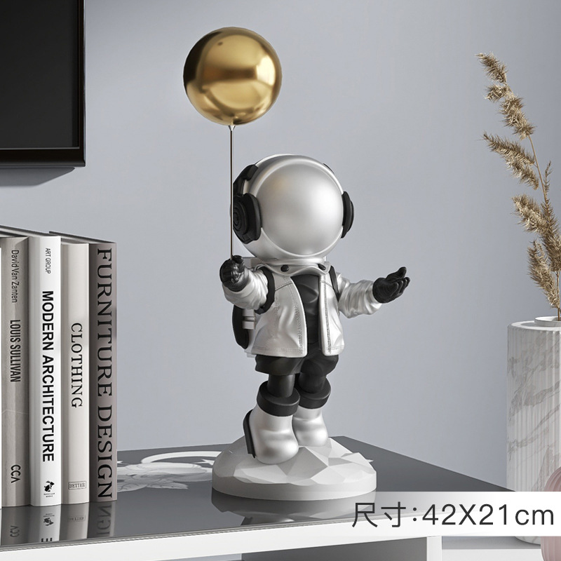 Mr. Astronauta Space Tour Platinum Decorativo