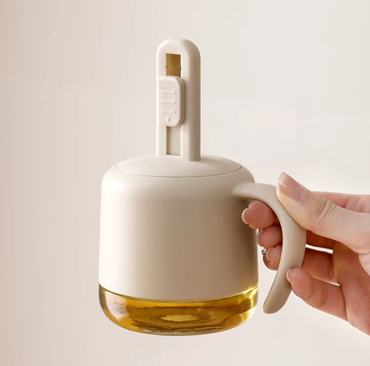 Frasco Aceitero con Pincel de Silicona