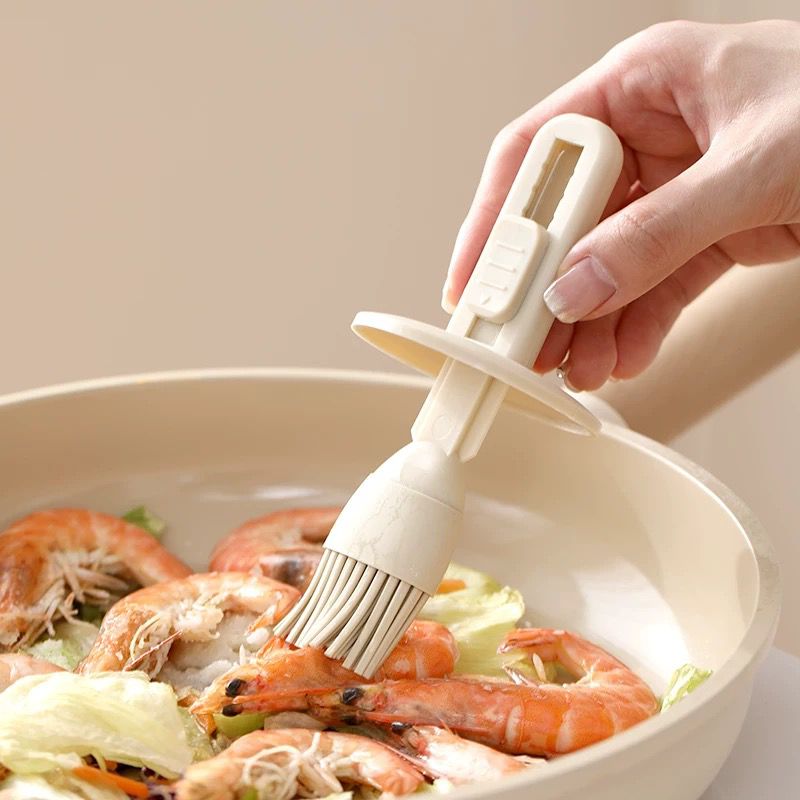 Frasco Aceitero con Pincel de Silicona