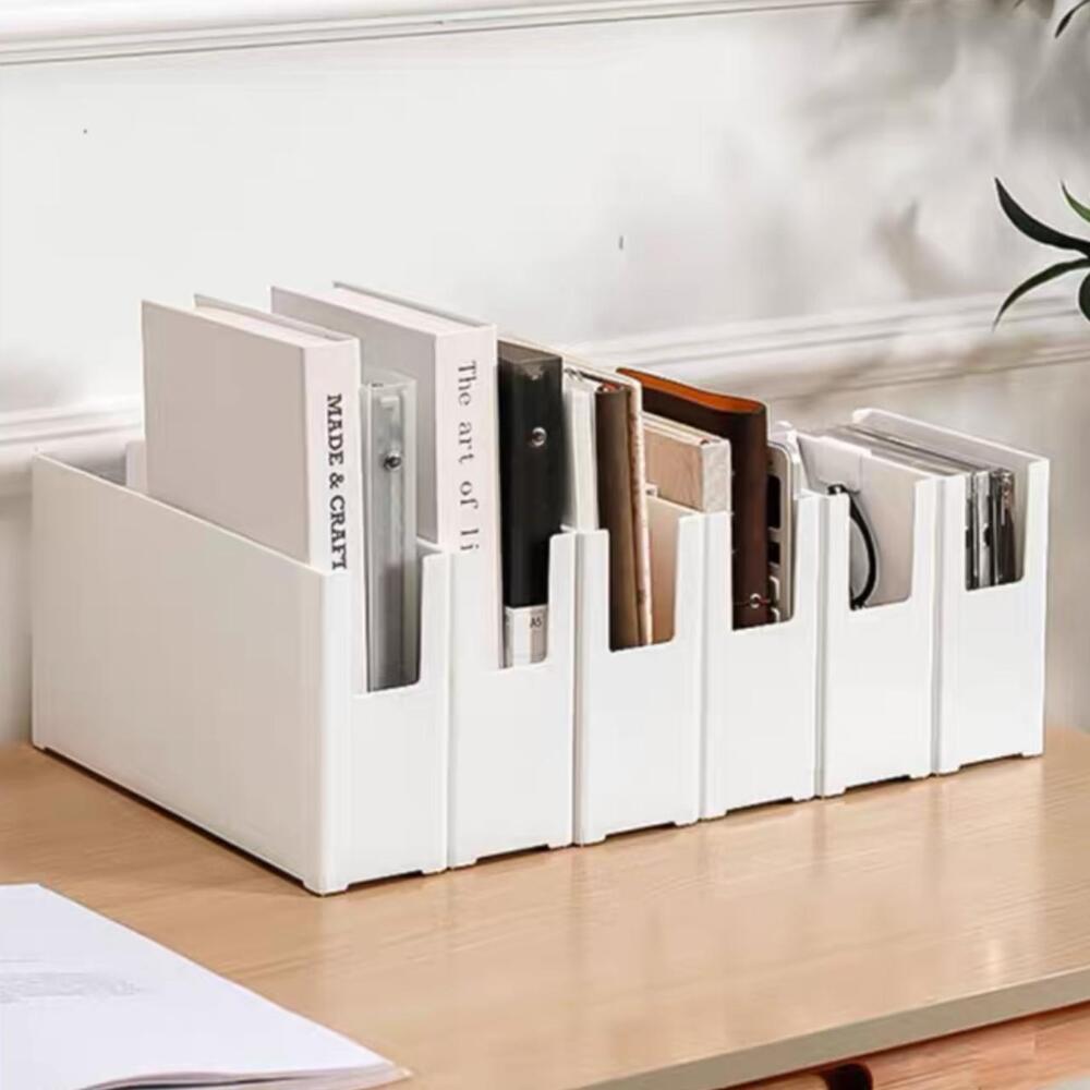 Canasto Organizador Blanco Apilable