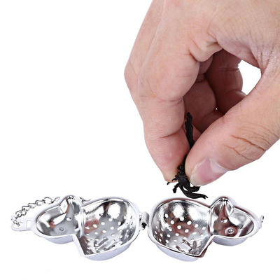 Infusor de Acero Inoxidable Diseño Patito - Plateado