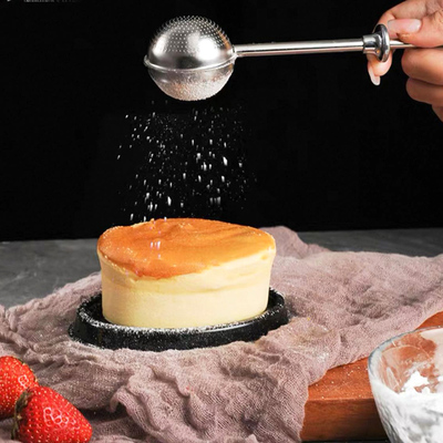 Infusor & Tamizador de Acero Inoxidable a Presión - Plateado