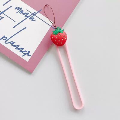 Correa Portacelular Colgante Frutilla