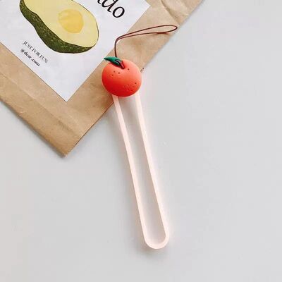 Correa Portacelular Colgante Naranja