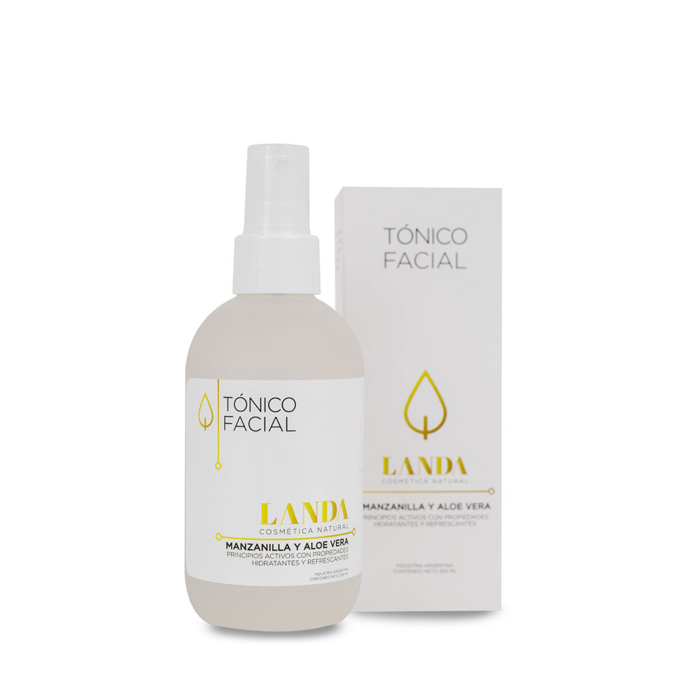 Landa Tonico Facial Manzanilla y Aloe - 200ml 