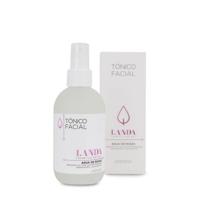 Landa Tonico Facial Agua de Rosas - 200ml