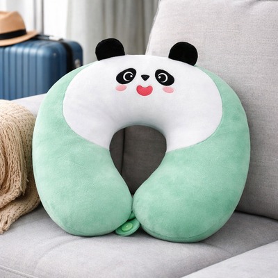 Almohada de Viaje Panda Verde