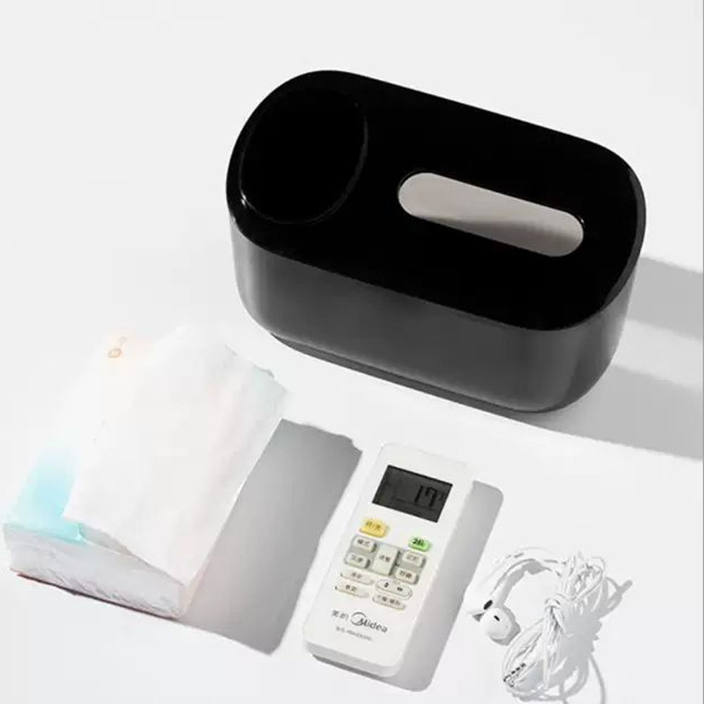 Caja Organizador Multiuso + Porta Tissue Línea Onix