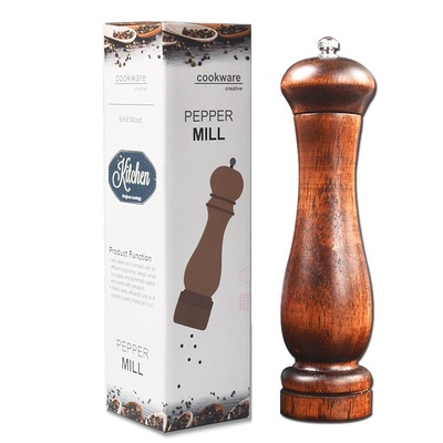 Molinillo de Pimienta&Especias de Madera Oscuro- 5.5*20cm