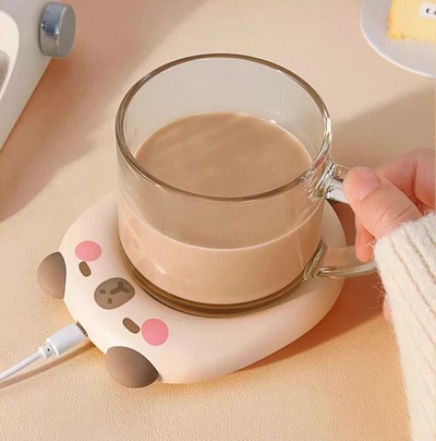 Posavasos de Calefacción con Carga USB Capybara