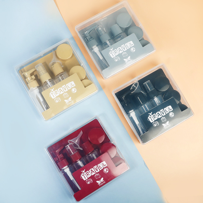 Set de Viaje x 6 Piezas en Caja Plastica