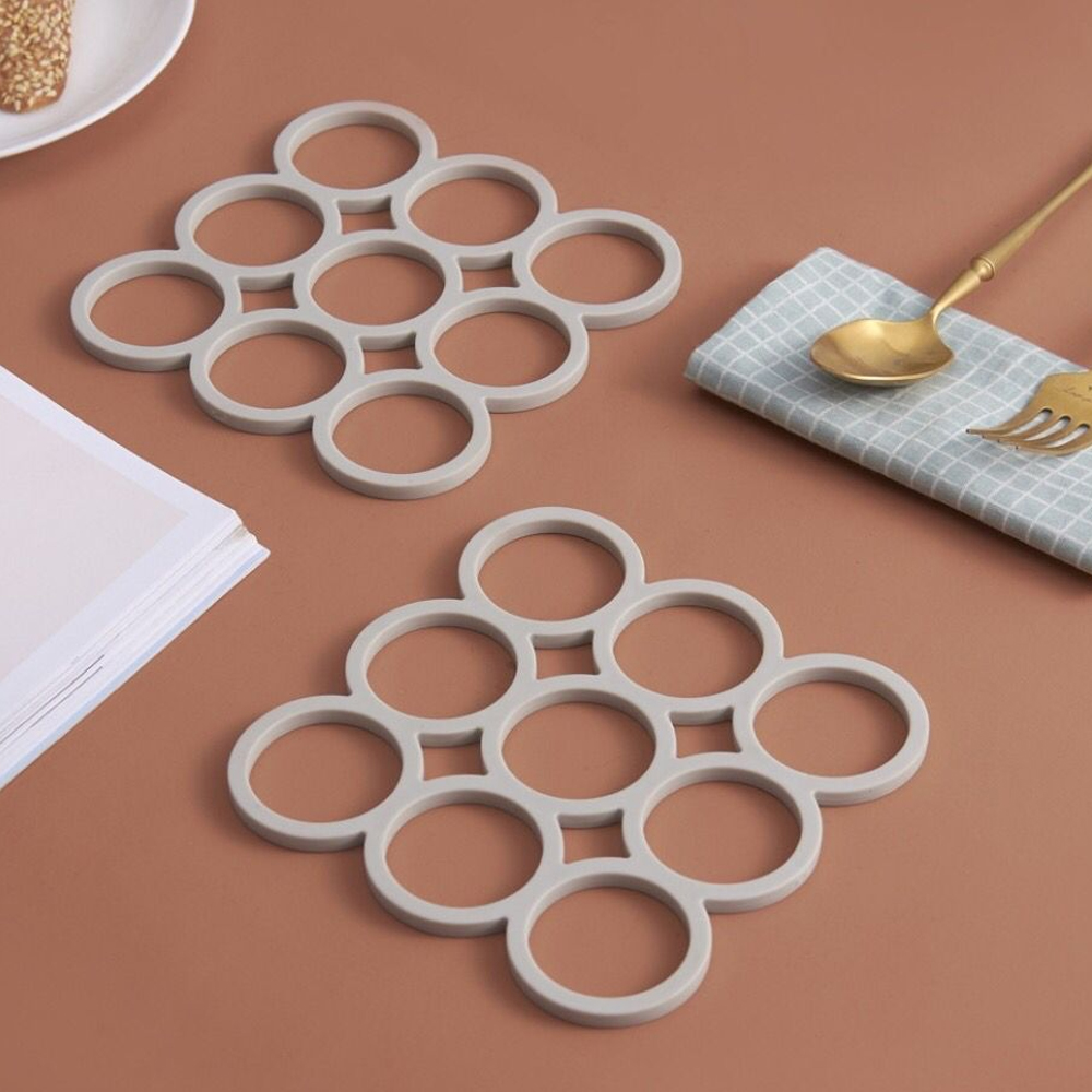 Almohadilla Posa Pava de Silicona Hoops - 2 pzas