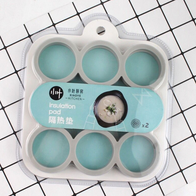 Almohadilla Posa Pava de Silicona Hoops - 2 pzas