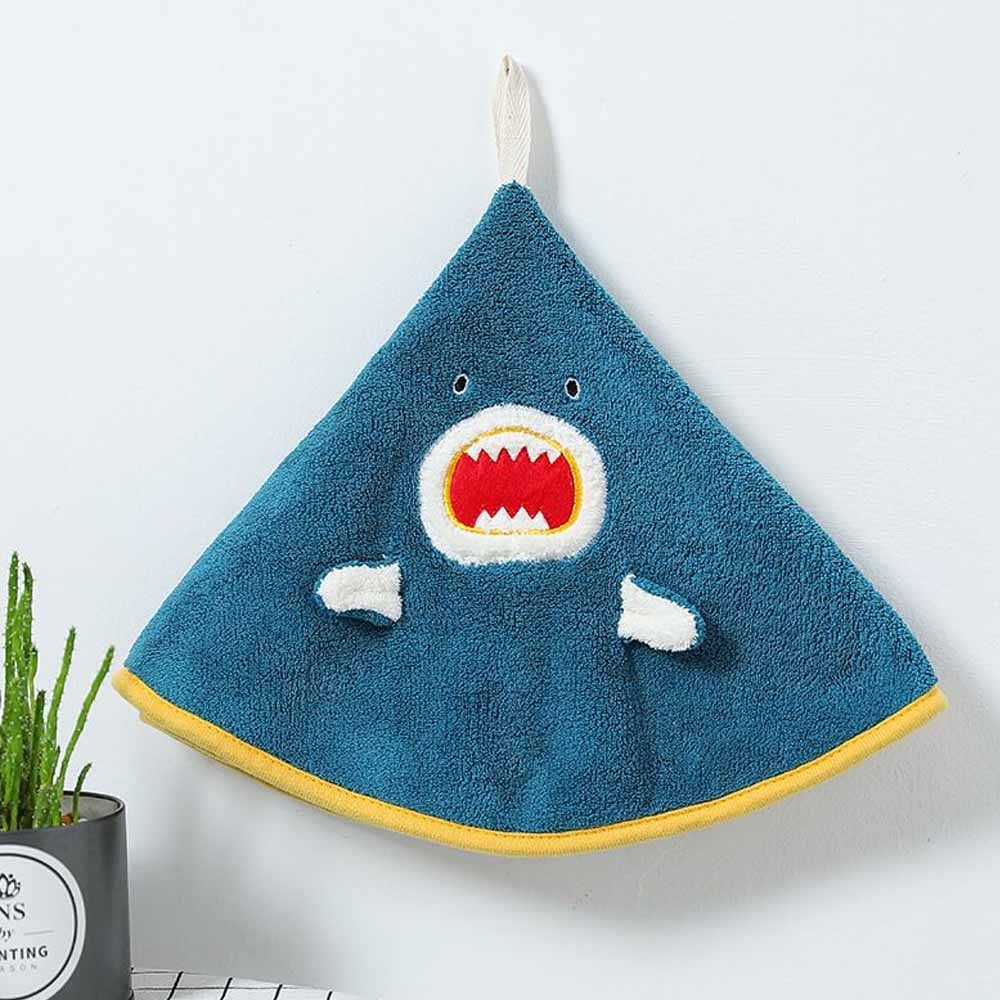 Toalla para Manos Triangular Baby Shark Azul