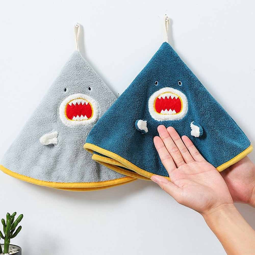 Toalla para Manos Triangular Baby Shark Azul