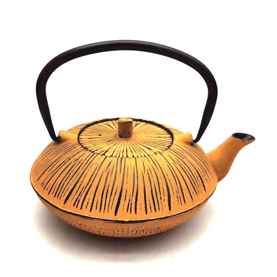 Tetera de Hierro Fundido + Infusor Diseño Malasia Yellow