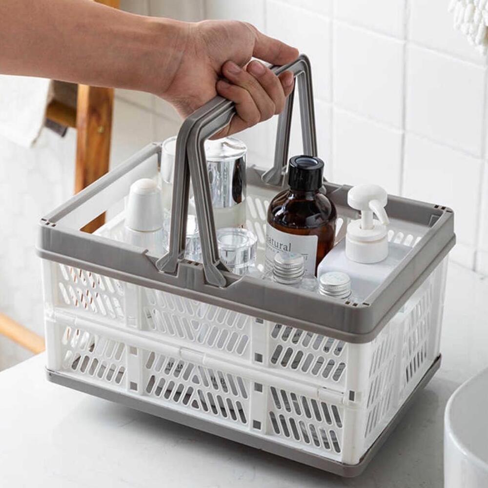 Canasta Multi Usos Plegable Blanco