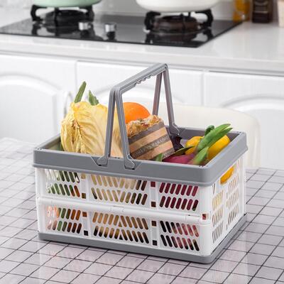 Canasta Multi Usos Plegable Blanco