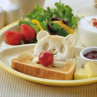 Molde Decorativo para Sandwich Diseño Osito