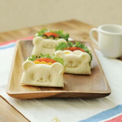 Molde Decorativo para Sandwich Diseño Osito