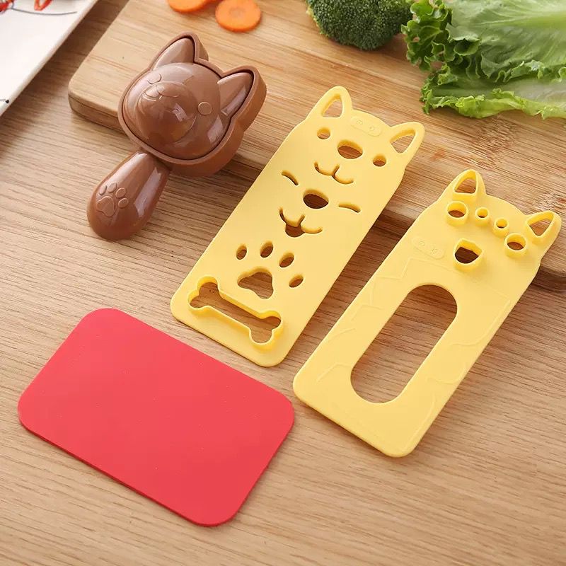 Molde para Arroz Onigiri Diseño Perrito