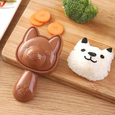 Molde para Arroz Onigiri Diseño Perrito