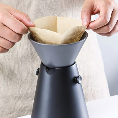 Jarro Cafetera + Porta Filtro de Cerámica