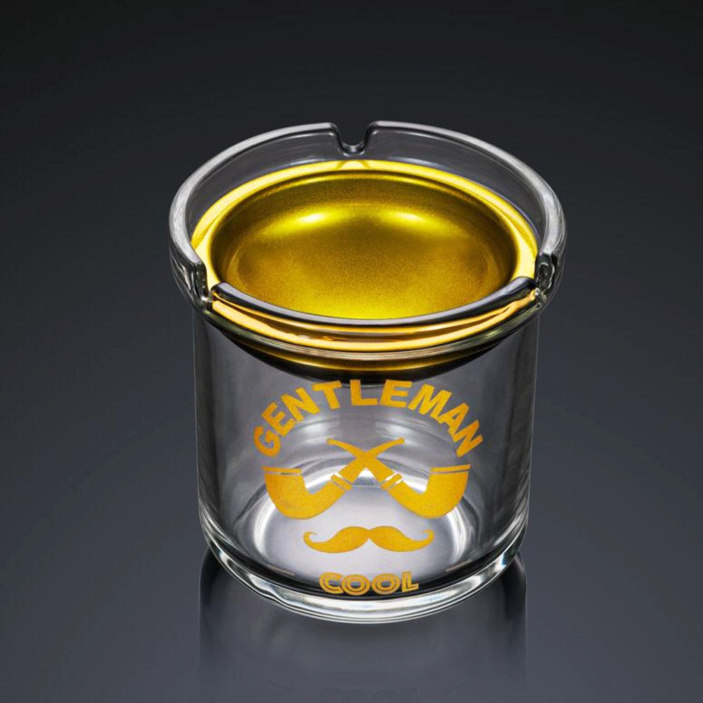 Cenicero Embudo Gentleman / DORADO