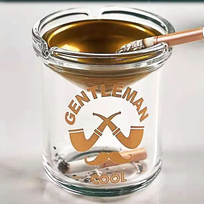 Cenicero Embudo Gentleman / DORADO